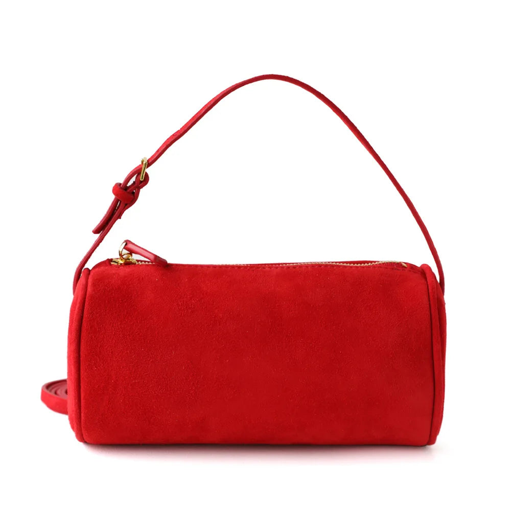 Mini Sac à Main en Daim Véritable – Esprit 90s & Design 2025