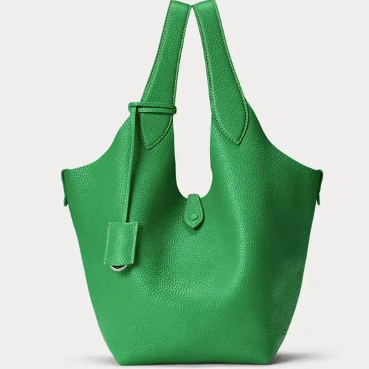 Sac à bandoulière en cuir souple – esprit estival
