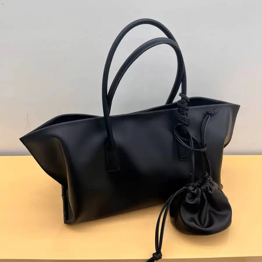 Sac tote en cuir véritable – design 2025