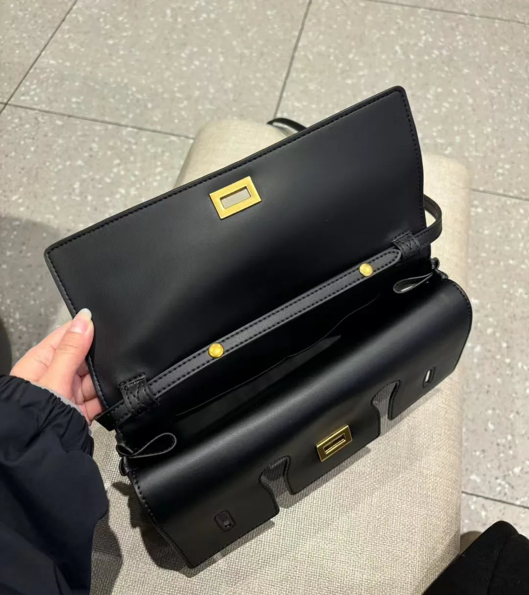 Petit Sac à main en Cuir véritable – Allure Vintage Haut de Gamme