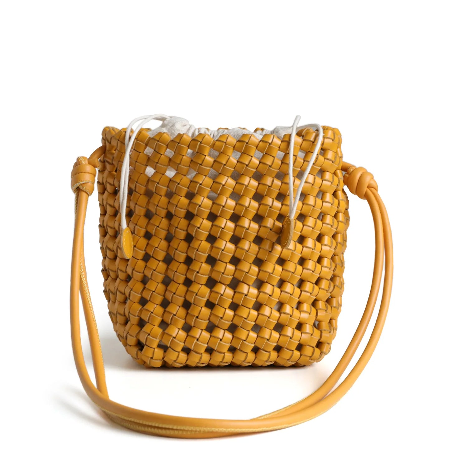 Nouveau Mini Sac 2025 – Cuir de Vache Tissé à la Main, Élégance Féminine