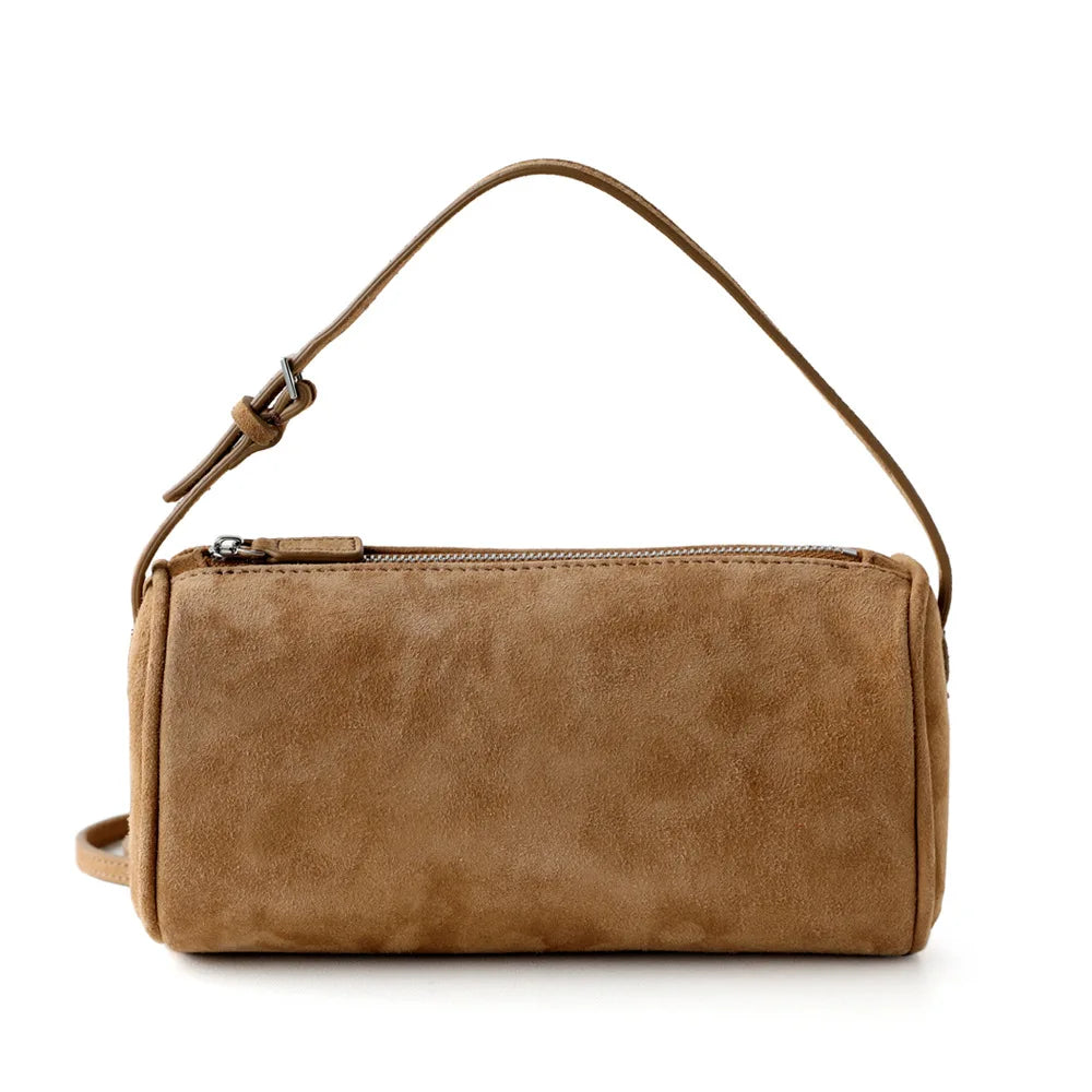 Mini Sac à Main en Daim Véritable – Esprit 90s & Design 2025