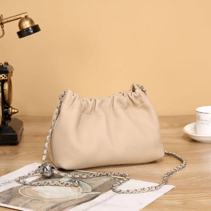 Sac nuage cuir haut de gamme – allure féminine