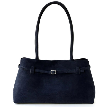 Sac à Bandoulière Vintage pour Femmes – Cuir de Vache Givré & Boucle Chic