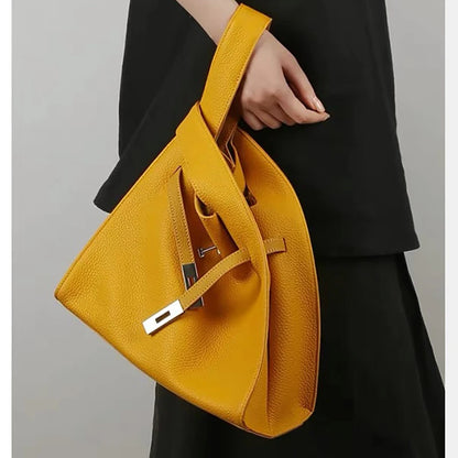 Sac seau en cuir véritable – design exclusif 2025