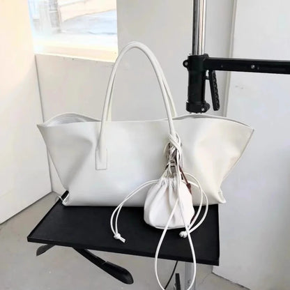 Sac tote en cuir véritable – design 2025