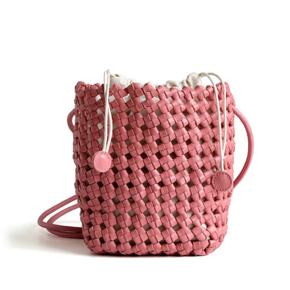 Nouveau Mini Sac 2025 – Cuir de Vache Tissé à la Main, Élégance Féminine