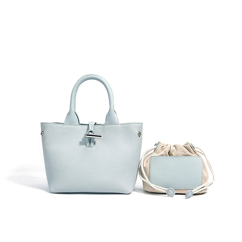 Nouveau Sac à Épaule 2025 – Cuir Véritable, Style Souple