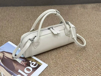 Sac à bandoulière cuir véritable – look rétro chic 2025