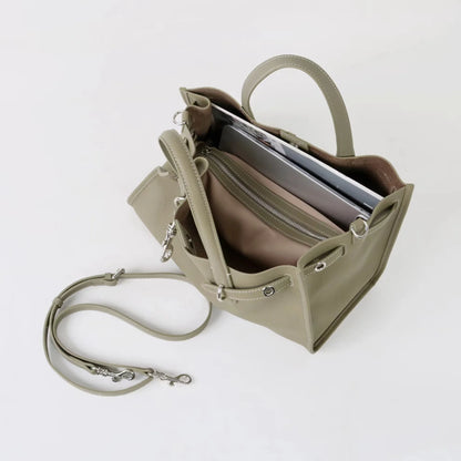 Sac à bandoulière en cuir véritable – élégance moderne 2025