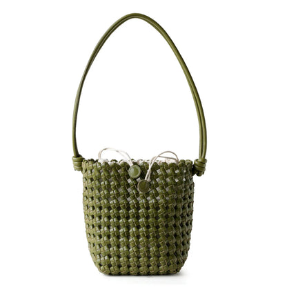 Nouveau Mini Sac 2025 – Cuir de Vache Tissé à la Main, Élégance Féminine