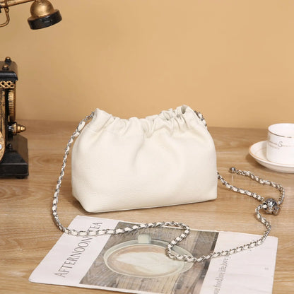 Sac nuage cuir haut de gamme – allure féminine