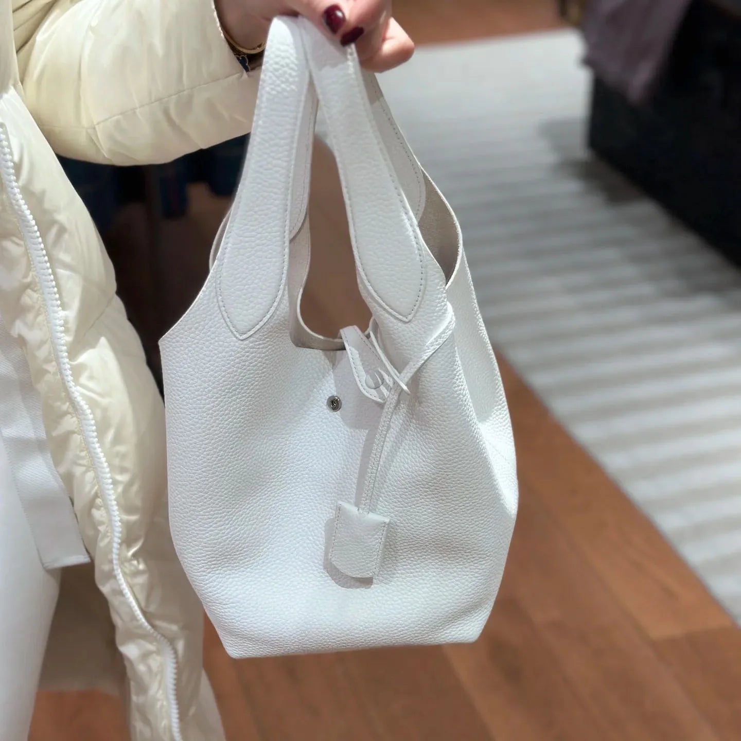 Sac à bandoulière en cuir souple – esprit estival