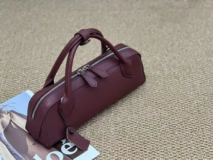 Sac à bandoulière cuir véritable – look rétro chic 2025