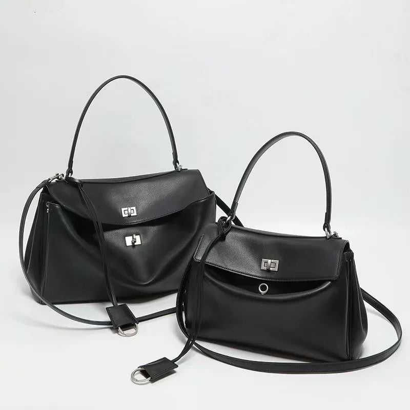 Fourre-tout en cuir véritable – design haut de gamme 2025