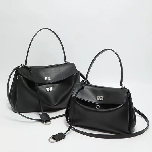 Fourre-tout en cuir véritable – design haut de gamme 2025