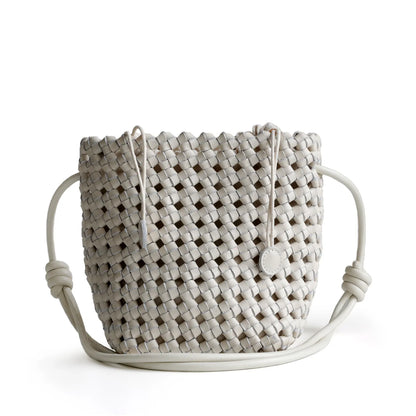 Nouveau Mini Sac 2025 – Cuir de Vache Tissé à la Main, Élégance Féminine