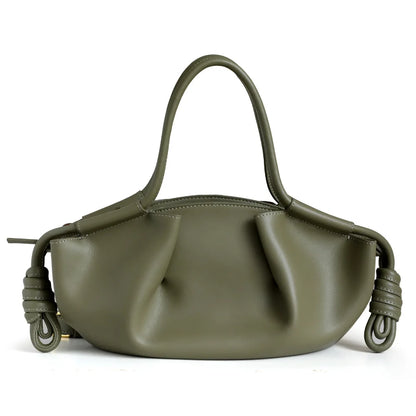 Sac nuage en cuir véritable – élégance moderne et féminine