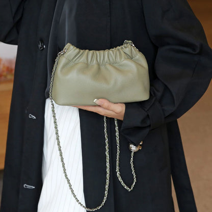 Sac nuage cuir haut de gamme – allure féminine