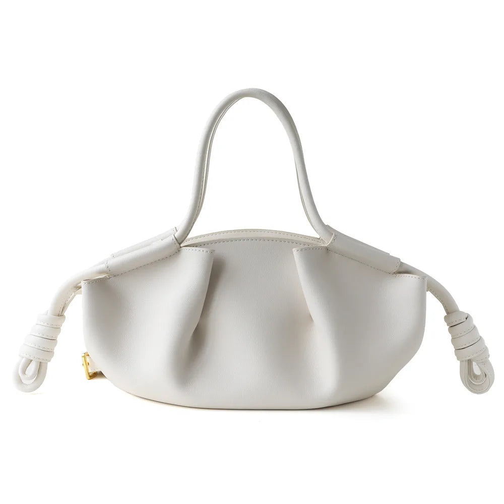 Sac nuage en cuir véritable – élégance moderne et féminine