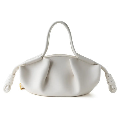 Sac nuage en cuir véritable – élégance moderne et féminine