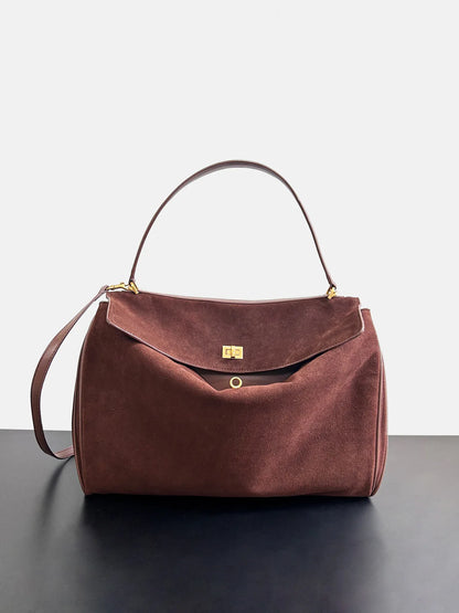 Fourre-tout en cuir véritable – design haut de gamme 2025