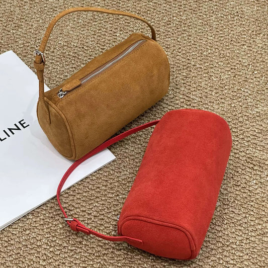 Mini Sac à Main en Cuir Givré – Charme Rétro et Chic Moderne