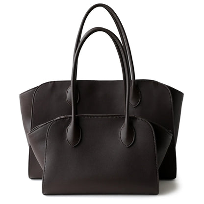 Sac Tote en cuir véritable – style minimaliste 2025