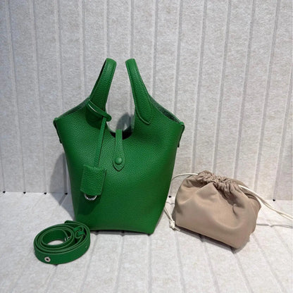 Sac à bandoulière en cuir souple – esprit estival